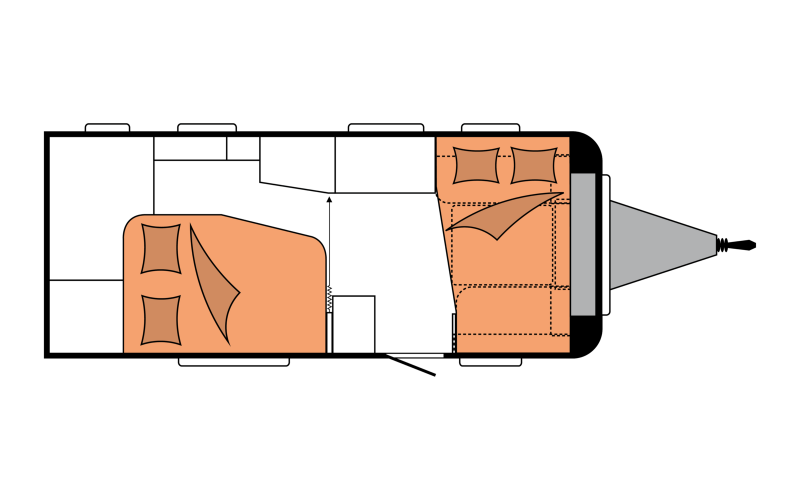 Hobby De Luxe 495 WFB - VELETRŽNÍ CENOVÁ NABÍDKA