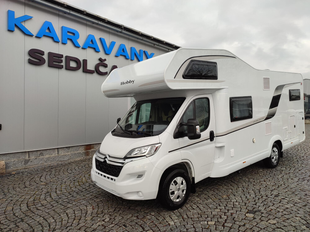 HOBBY OPTIMA ONTOUR ALKOVEN A70 GFM - VELETRŽNÍ CENOVÁ NABÍDKA 