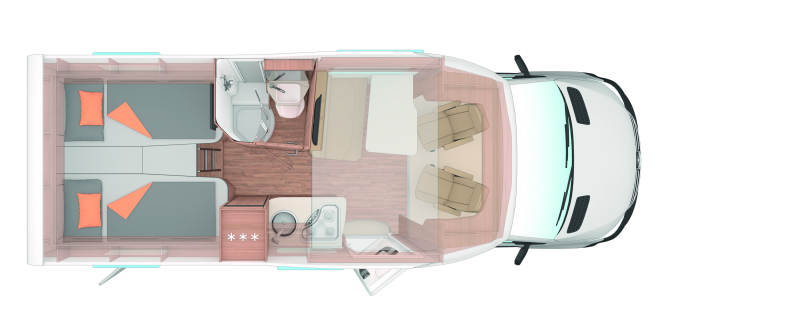 Weinsberg CaraCompact Suite MB 640 MEG [PEPPER] - VELETRŽNÍ CENOVÁ NABÍDKA