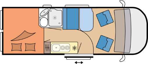 Hobby VANTANA DELUXE K60 FT - VELETRŽNÍ CENOVÁ NABÍDKA 