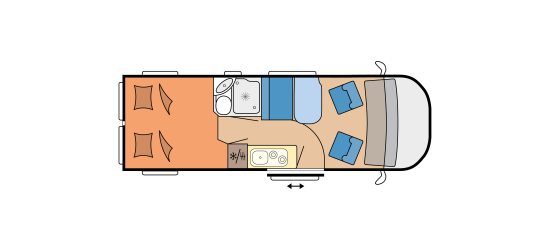 Denní pohled - PRESTIGE VAN 640 ET